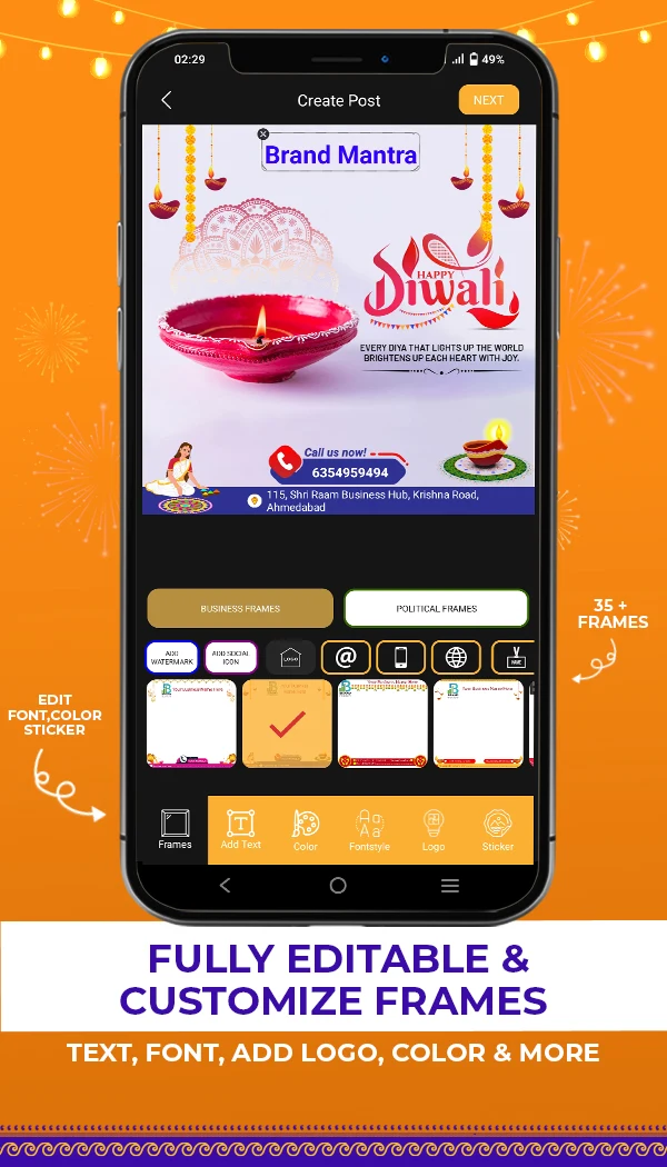 Brand Mantra - Festival Poster screenshot